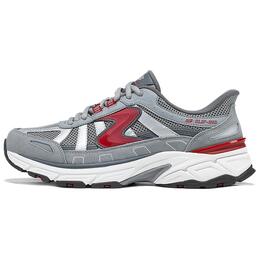 Skechers СПОРТИВНЫЕ МУЖСКИЕ Низкие массивные кроссовки Coverage, мужские, серо-красные 233153-gyrd | gray red