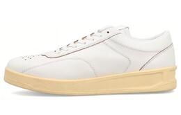 Кожаные кроссовки на шнуровке Jil Sander, Original Shoe Box Included j32ws0014-p2644-100 | original shoe box included