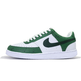Nike Кроссовки для скейтбординга Court Vision, мужские, низкие, белые/зеленые dh2987-101(team1308-翠韵森履） | white green