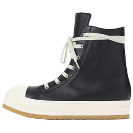 Rick Owens /RO Высокие кроссовки для скейтбординга, мужские, черные ru02e1802lco-911 | original shoe box included