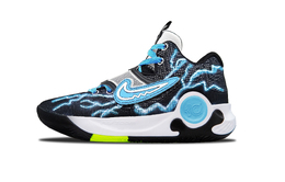 Nike Баскетбольные кроссовки KD Trey 5 X мужские, низкие, синие dj7554-007(team992-噬夜君) | blue black