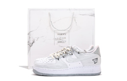 Кроссовки Air Force 1 Coverage с низким верхом, устойчивые к истиранию и скольжению, мужские, светло-серые Nike, Light Gray fj4146-100(team拾伍-男款灰白六sbox) | light gray