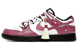 Nike Кроссовки для скейтбординга Dunk, износостойкие, низкие, мужские, красные dd1391-100 (team285-男款捕光) | red