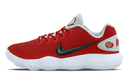 Nike Баскетбольные кроссовки Hyperdunk 2017, низкие, мужские, красные/черные 897637-100（team1062-浪漫玫瑰） | red