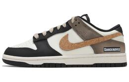 Nike Кроссовки для скейтбординга Dunk, легкие, противоскользящие и износостойкие, мужские, черно-коричневые dd1391-100(teamfour-男女同款陨石摩卡) | black brown