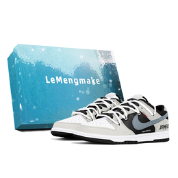Nike Кроссовки для скейтбординга Dunk Joy Lemon, износостойкие, низкие, серо-бежевые, мужские dd1391-100(team778- 雪岛藏诗s-box) | greige