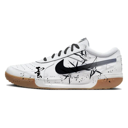 Nike Теннисные кроссовки Court Lite 3 с противоскользящим и износостойким дышащим верхом, мужские, белые, черные dv3258-102(team10-古风墨云) | white black