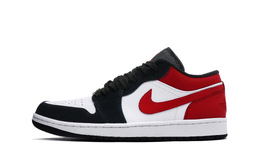 Jordan Баскетбольные кроссовки Air 1 Cool Play Koala Red Black с низким верхом, устойчивые к износу и скольжению, мужские, черно-красные hf3148-106(team740-赤黑) | black red