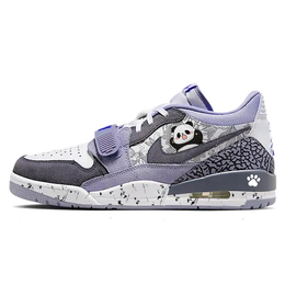 Jordan Баскетбольные кроссовки Legacy 312 Vintage, низкие, мужские, фиолетовые/белые cd7069-108(team56-可爱熊猫) | purple