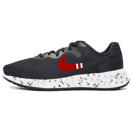 Nike Кроссовки REVOLUTION 6 с амортизацией, противоскользящие и износостойкие, легкие, низкие, мужские, белые dc3728-003(team56-泼墨线条) | white