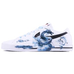 Nike Кроссовки для скейтбординга Court Legacy, низкие, мужские, белые/синие/черные dh3162-100(team168-苍龙) | white
