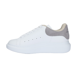 Alexander McQueen Кроссовки Oversized White Grey Suede 705060wiaei9164 | original shoe box included