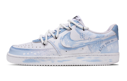 Nike Кроссовки Court Vision 1 Star Streaked Love с антискользящим покрытием, износостойкие, низкие, мужские, для скейтбординга, синие, белые dh2987-101(team692-星痕爱意) | blue white