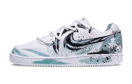 Nike Кроссовки для скейтбординга EBERNON Low Top, мужские, белые, зеленые aq1775-100(team947-春藏) | white green