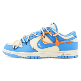 Nike Кроссовки для скейтбординга Dunk Blue Orange Alert, устойчивые к истиранию, низкие, мужские, сине-оранжевого цвета dv0833-113(teamfive-蓝橙警戒） | blue orange