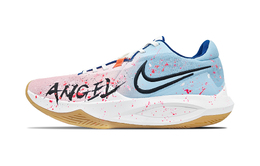 Nike Баскетбольные кроссовки Precision 6 Angel с низким верхом, устойчивые к истиранию, с мягкой амортизацией, мужские, небесно-голубого цвета hv1796-141(team701-天使） | sky blue