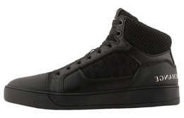 Armani Exchange Высокие стильные кроссовки для скейтбординга AE, мужские, черные xuz047xv6471r926