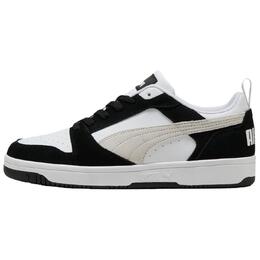 Puma Кроссовки для скейтбординга Rebound V6 Low Top, мужские, черно-белые 402262-01 | black white