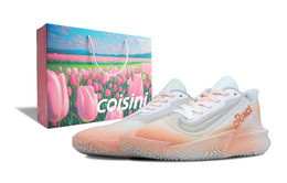 Nike Баскетбольные кроссовки Precision 7 Low Top мужские, цвет вишневый, розовый, белый fn4322-100(team1150-落樱轻语-box) | cherry blossom pink white