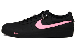Nike Кроссовки Court Shot Slip с низким верхом, устойчивые к истиранию, мужские, черно-розовые fq8146-001(teamj-哑光黑粉) | matte black powder
