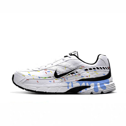 Nike Кроссовки Initiator с низким верхом, противоскользящие и износостойкие, дышащие, мужские, черно-белые 394055-100(team181-糖果冰淇淋) | black white