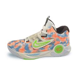 Nike Баскетбольные кроссовки KD Trey 5 X Low Top, мужские, сине-оранжевые dj7554-014(team371-跃动极光) | blue orange