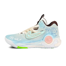 Nike Баскетбольные кроссовки KD Trey 5 X с низким верхом, износостойкие, мужские, сине-белые dj7554-014（team781-梦幻蓝调） | blue white