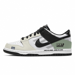 Кроссовки для скейтбординга Dunk Low Top мужские, черные, желто-зеленые Nike, Black Yellow Green dd1391-100(team10-炙爱) | black yellow green