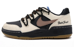 Nike Кроссовки для скейтбординга Full Force, износостойкие, нескользящие, низкие, мужские, черно-желтые hj7262-100(team396-男款 复古摩卡） | black yellow