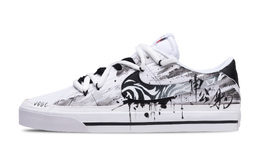 Nike Низкие кроссовки для скейтбординга Court Legacy, мужские, черные, белые, серые dh3162-100（team1123-豹化行者） | black white gray