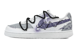 Nike Кроссовки Court Vision 1 Phantom Of The Midnight с низким верхом, противоскользящие, износостойкие, мужские, темно-фиолетовые dh2987-101(team1171-午夜魅影） | dark violet