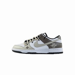 Nike Кроссовки для скейтбординга Dunk Low Top, мужские, цвет хаки dd1391-100(team1272-锈迹拾光) | khaki