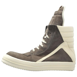 Кроссовки /RO Geobasket High Top Skateboard Shoes Men's Taupe Rick Owens, Original Shoe Box Included ru01e5894lwnlco-3411 | original shoe box included
