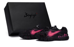 Nike Кроссовки Initiator Anti Slip с низким верхом, износостойкие, мужские, черно-розово-красные ib4595-001(team80-男款霓虹猎手s-box) | black rose red
