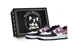 Nike Кроссовки Air Force 1 Low Top для скейтбординга, мужские, белые, розовые, фиолетовые dv0788-001(team85-涟漪树莓as-box) | white pink purple