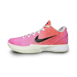 Nike Баскетбольные кроссовки Zoom Kobe 6 с амортизацией и противоскользящим покрытием, низкие, мужские, розовые fq3546-100（team1076-恋爱告急） | pink