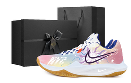 Nike Баскетбольные кроссовки Precision 6 Low Top мужские розовые hv1796-141(team529-元素觉醒黑色礼盒) | pink