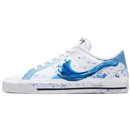 Nike Низкие кроссовки для скейтбординга Court Legacy, мужские, белые, синие dh3162-100(team558-万里奔流) | white blue