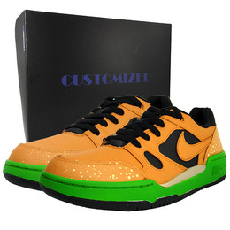 Кроссовки для скейтбординга Full Force, мужские, низкие, зеленые Nike, Earth Yellow fb1362-101（team110-踏青sbox） | earth yellow