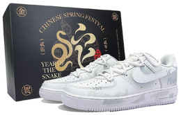 Nike Кроссовки для скейтбординга Air Force 1 с противоскользящим износостойким верхом, унисекс, серо-белые cw2288-111(team726-雾影白-sbox) | gray