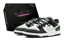 Nike Кроссовки для скейтбординга Dunk Green Grape Jasmine с нескользящей подошвой, мужские, черные, белые, зеленые dd1391-100(teams2-青提茉莉男s-box) | black white green