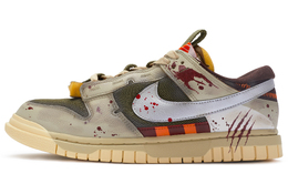 Nike Кроссовки Air Dunk Jumbo Remastered Low Top для скейтбординга, мужские, оливково-серебристо-белые dv0821-200(team80-男款梦魇橄榄银白)