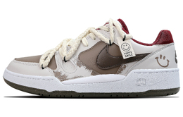 Nike Кроссовки для скейтбординга Full Force Puppet Factory с низким верхом, нескользящие, мужские, коричневые ib4612-131(team53-男款木偶工厂) | brown