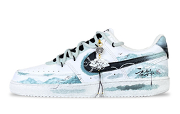 Nike Кроссовки Court Vision 1 с низким верхом, устойчивые к истиранию и скольжению, мужские, дымчато-синие dh2987-101(team528-云锦) | smoky blue