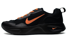 Nike Кроссовки Wearallday Low Top мужские, черно-оранжевые cj1682-003(team98-男款橙调方程式) | black orange