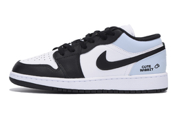 Баскетбольные кроссовки Air 1 LOW Top для детей и подростков Jordan, белый 553560-131(team85-契约碧落) | white