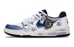Nike Низкие кроссовки для скейтбординга Full Force Star In The Eye с амортизацией, мужские, сине-белые fb1362-101(team73-眼中之星) | blue white