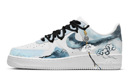 Nike Низкие износостойкие кроссовки для скейтбординга Air Force 1, мужские, голубые cw2288-111(team683-平步青云) | cyan
