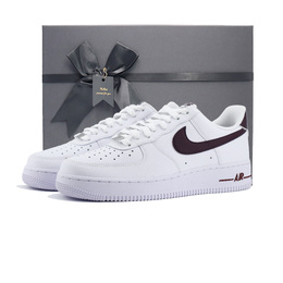 Nike Кроссовки Air Force 1 Low Top для скейтбординга, мужские, белые fj4146-112（team1253-airbox） | white