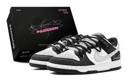 Nike Кроссовки для скейтбординга Dunk Slip с низким верхом, мужские, серебристо-черные dd1391-100(teams2-银星璀璨男s-box) | silver black